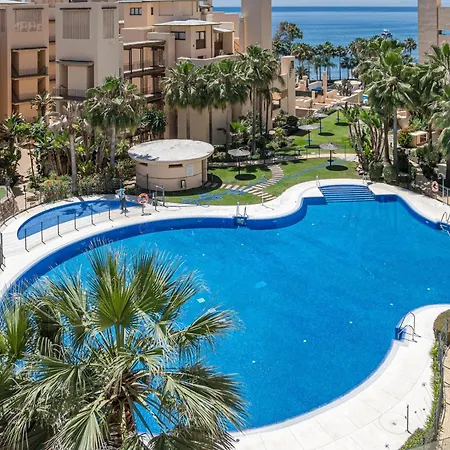 Bp4a.2b - Beachfront 2br With Terrace Gardens Lejlighed Estepona