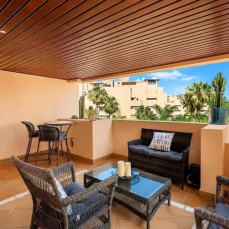 Bp4a.2b - Beachfront 2br With Terrace Gardens Lejlighed *